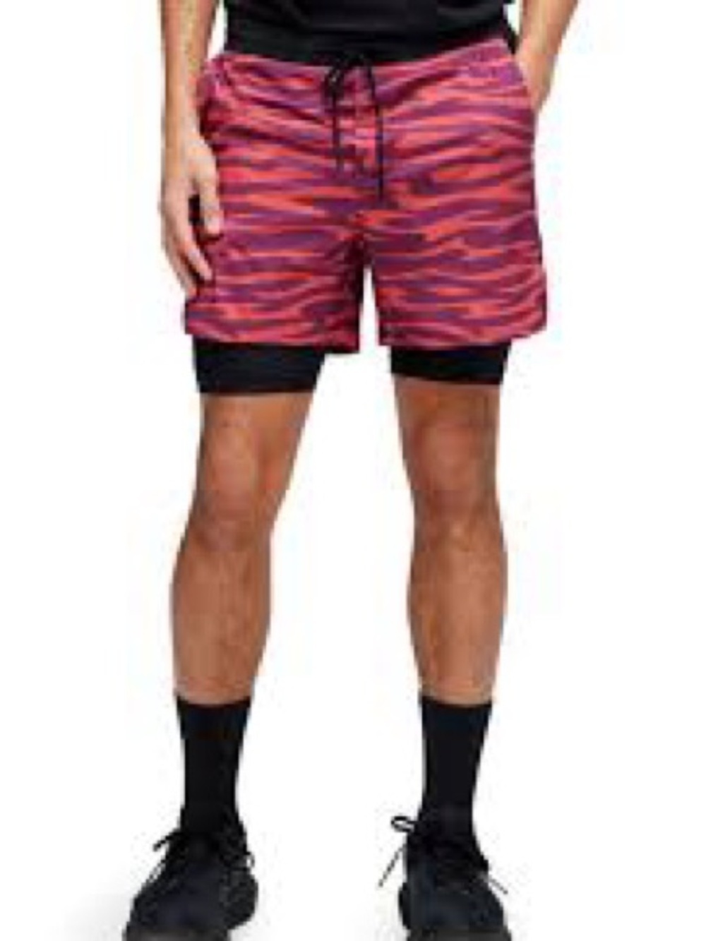 Stance Flux Liner 5" Performance Shorts Freshtek Mens Size L Training Gym